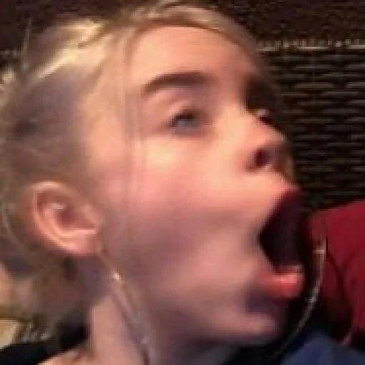 person human face lip