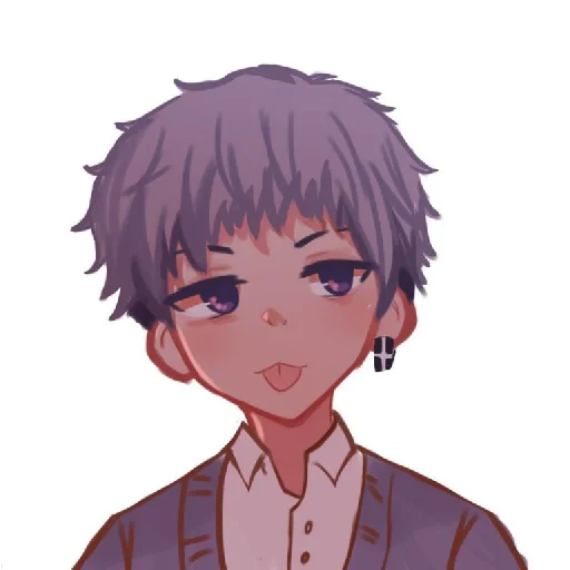 аниме мультфильм человеческое лицо