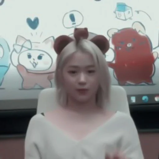 человеческое лицо мультфильм девочка