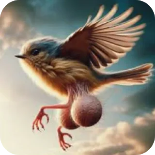 Sticker Птичко с яйцами и её последователи - 1