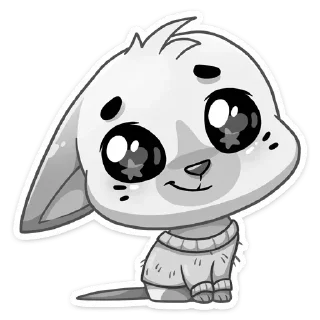 Стикер Бисквит серый @stickers_vk @UUFCJ @TgEmojis_bot - 2