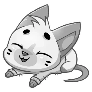 Стикер Бисквит серый @stickers_vk @UUFCJ @TgEmojis_bot - 3