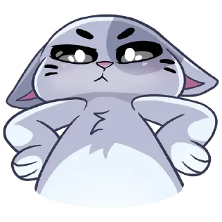 Стикер @TgSticker Бисквит и Ванилька без надписей - 0