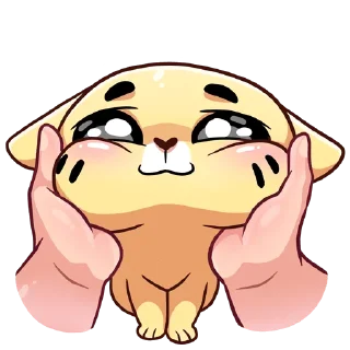 Стикер @TgSticker Бисквит и Ванилька без надписей - 9