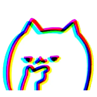 Стикер Bitty Cat - 4