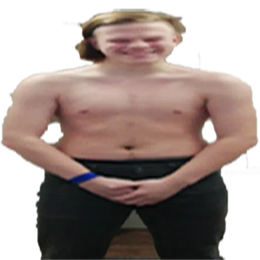 person chest stomach