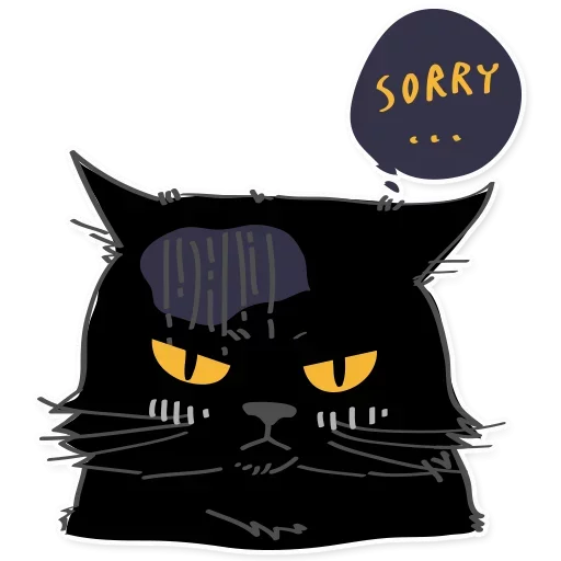 cat clipart illustration