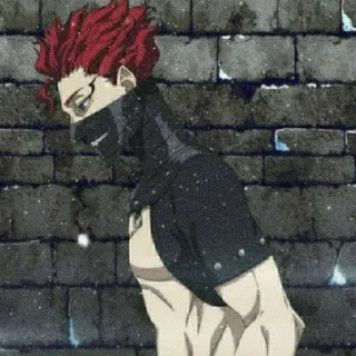 Sticker Чёрный клевер by @stikeru7777 - 10