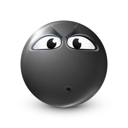 Sticker BlackFace_by_MoiStikiBot - 1