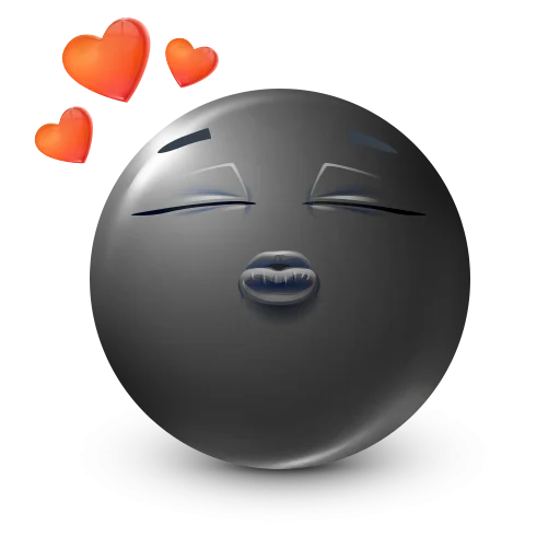 Sticker BlackFace_by_MoiStikiBot - 1