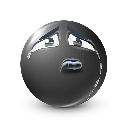 Стикер BlackFace_by_MoiStikiBot - 1