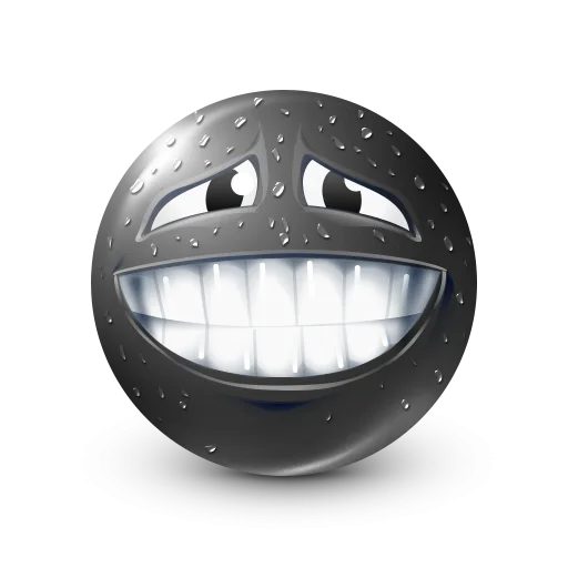 Стикер BlackFace_by_MoiStikiBot - 1