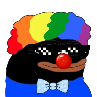 Стикер Black Honka no animation - 1