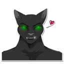 Стикер Black Panther @stickersb2b - 11