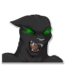 Стикер Black Panther @stickersb2b - 8