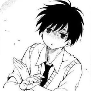 Sticker black pencil 🏴 - 7