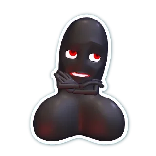 Sticker BlackSmileyKher - 9