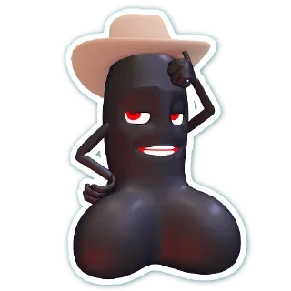 Sticker BlackSmileyKher - 0