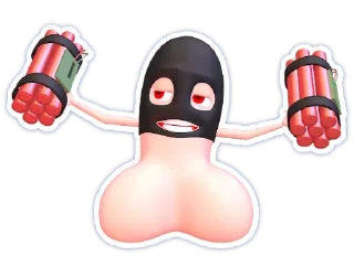 Sticker BlackSmileyKher - 1