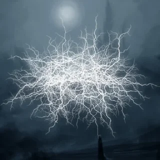 Стикер Black metal - 2