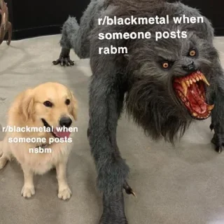 Стикер Black metal - 1