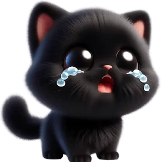 Sticker Пушистые тьмы @Nyasticks - 8