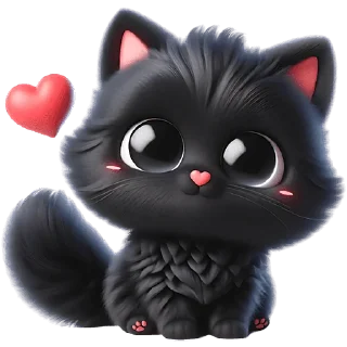 Sticker Пушистые тьмы @Nyasticks - 10