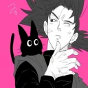 Sticker Black Goku - 3