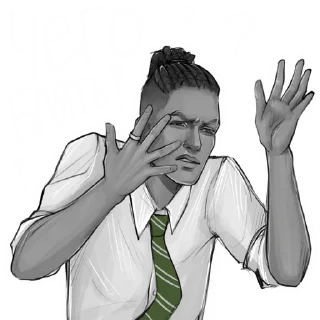 Стикер BLAISE от Raspberry Jellyfish - 1