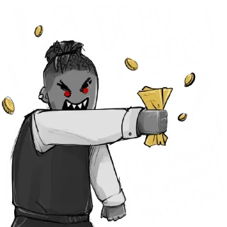 Стикер BLAISE от Raspberry Jellyfish - 8