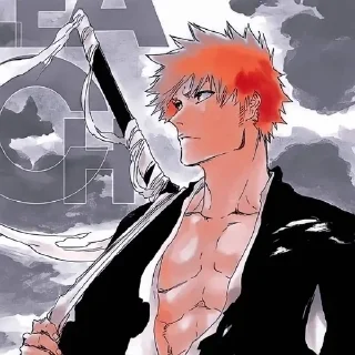 Стикер Bleach @Hagoromo_Otsutsuki_Real - 2
