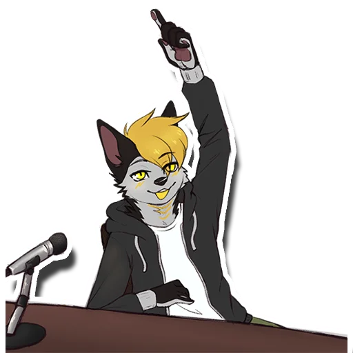 Sticker BlepTheHusky - 1