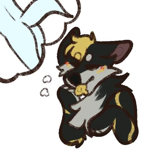 Sticker BlepTheHusky - 1