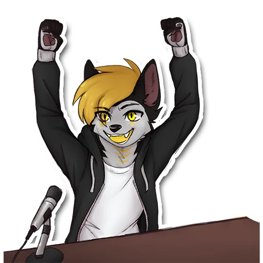 Sticker BlepTheHusky - 1