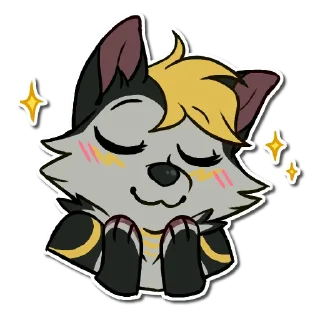 Sticker BlepTheHusky - 1