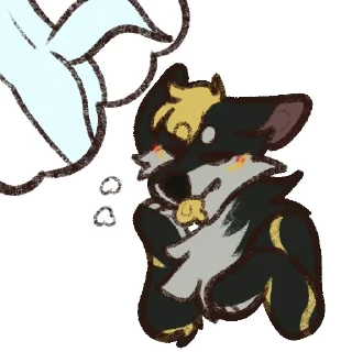 Sticker BlepTheHusky - 8