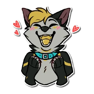Sticker BlepTheHusky - 2