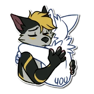 Sticker BlepTheHusky - 0