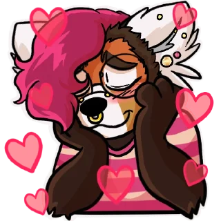 Sticker Blink-Red Panda - 10