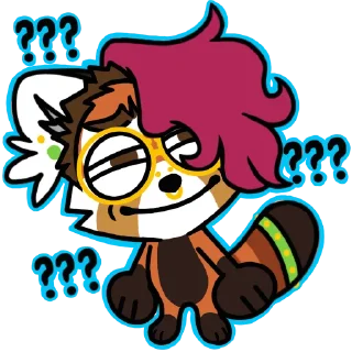 Sticker Blink-Red Panda - 2