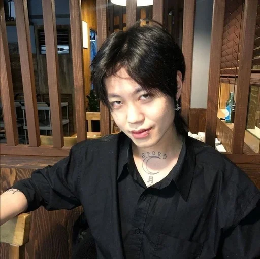 person human face clothing