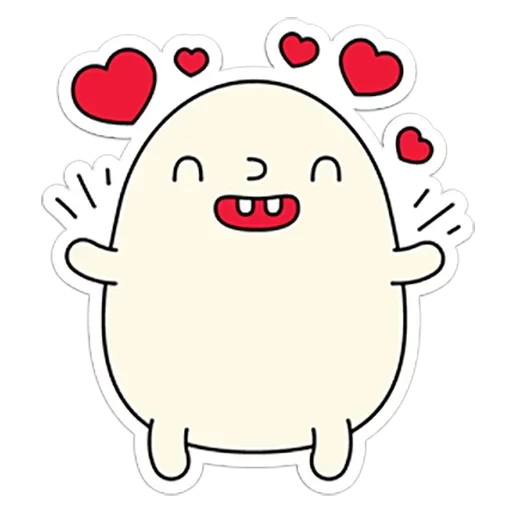 Стикер BlobbyPsticker - 1