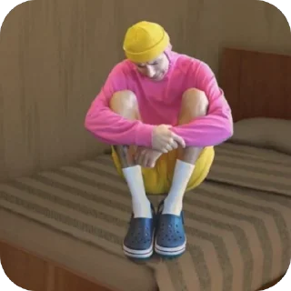 Sticker Прикольный набор - 10