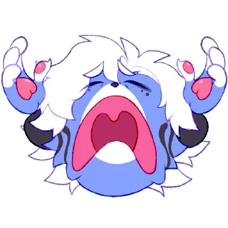 Стикер Bloo by JordanRacoon - 0