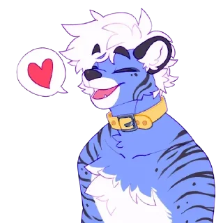 Стикер Bloo by JordanRacoon - 3