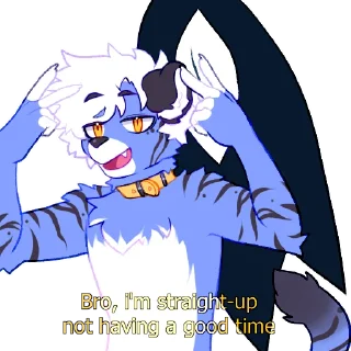 Стикер Bloo by JordanRacoon - 1