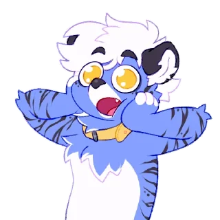 Стикер Bloo by JordanRacoon - 9