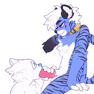 Стикер Bloo by JordanRacoon - 2