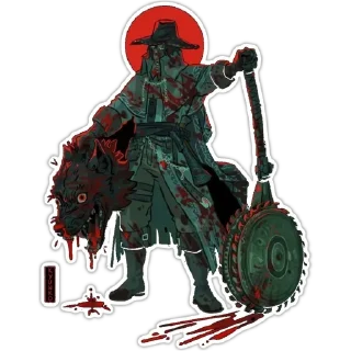 Стикер Bloodborne - 4