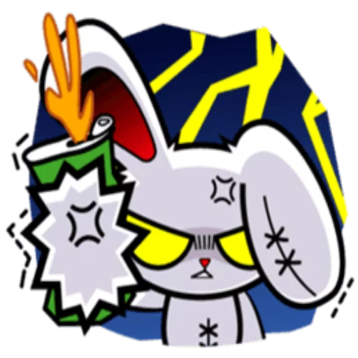 Sticker BloodyBunny_NoMercy - 1